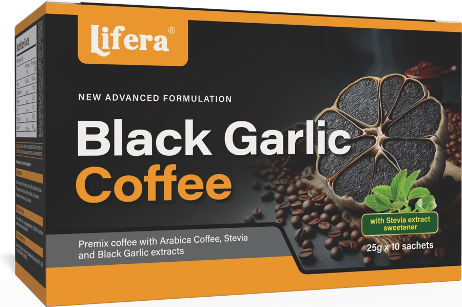 Kotak Lifera Black Garlic Coffee